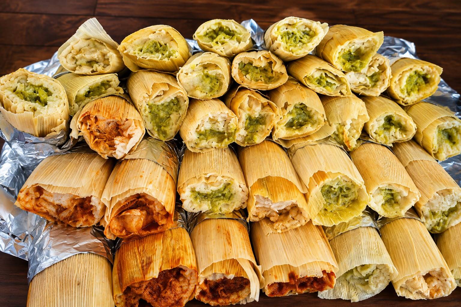 Tamales Surtidos — 12 piezas